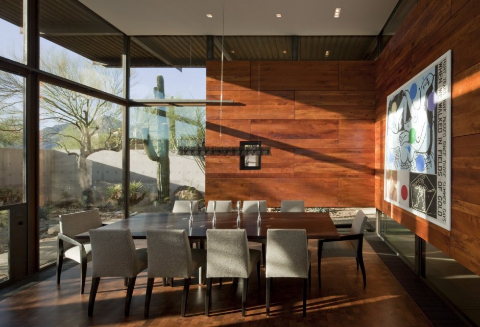 The Brown Residence Architecture Dining Area