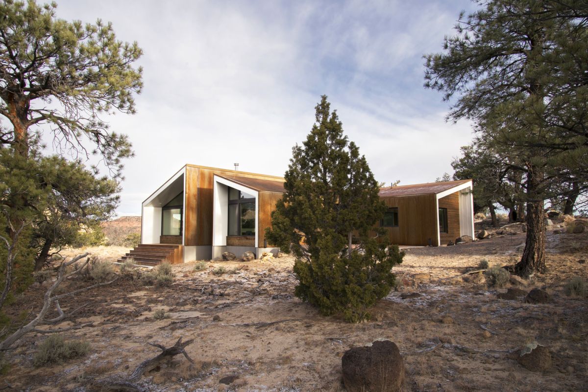 The Capitol Reef Desert Dwelling angle