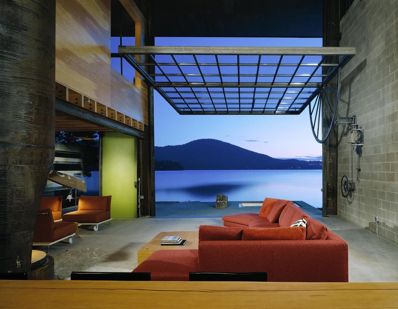 The Chicken Point Cabin by Olson Kundig Architects Amazing View