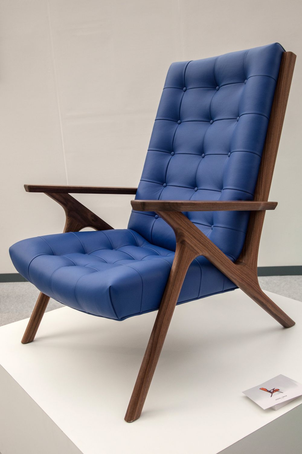 The Chomsky Ultra Marine Chair