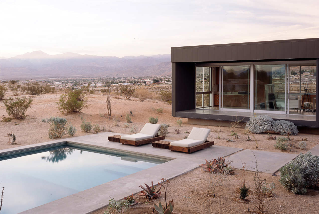 The Desert House Architecture pool