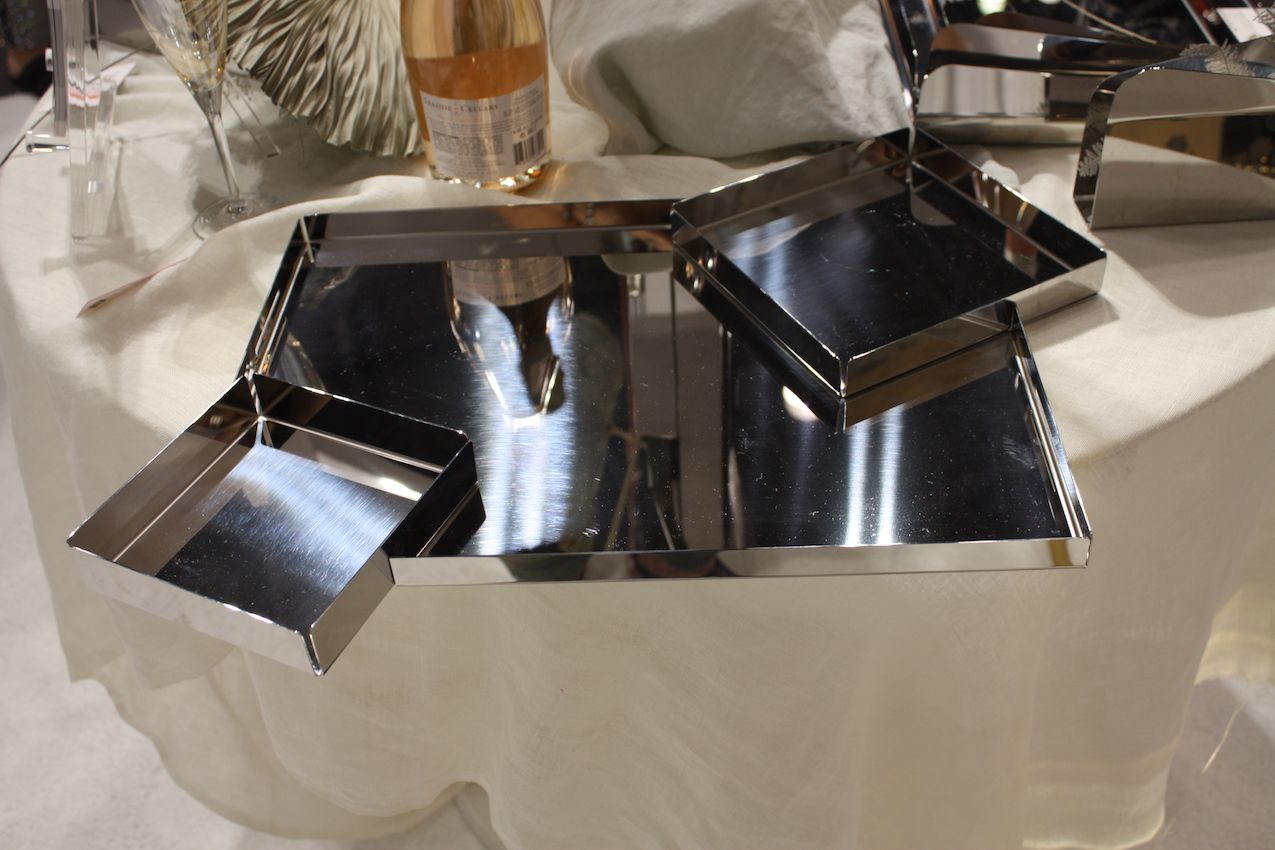 Compartmented trays are useful and this one is very different.
