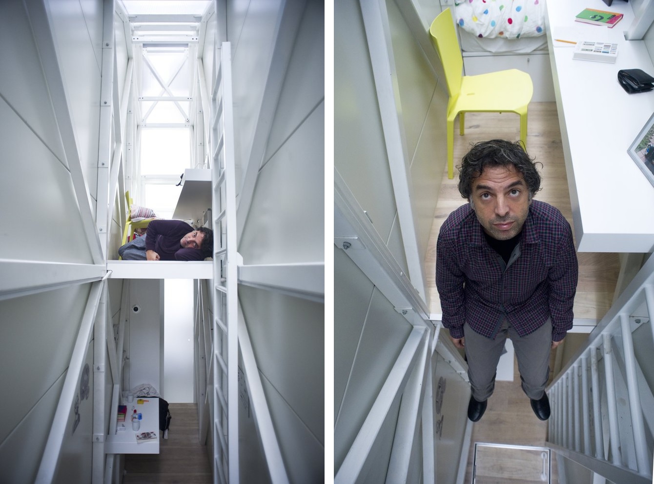 The Keret House Interior