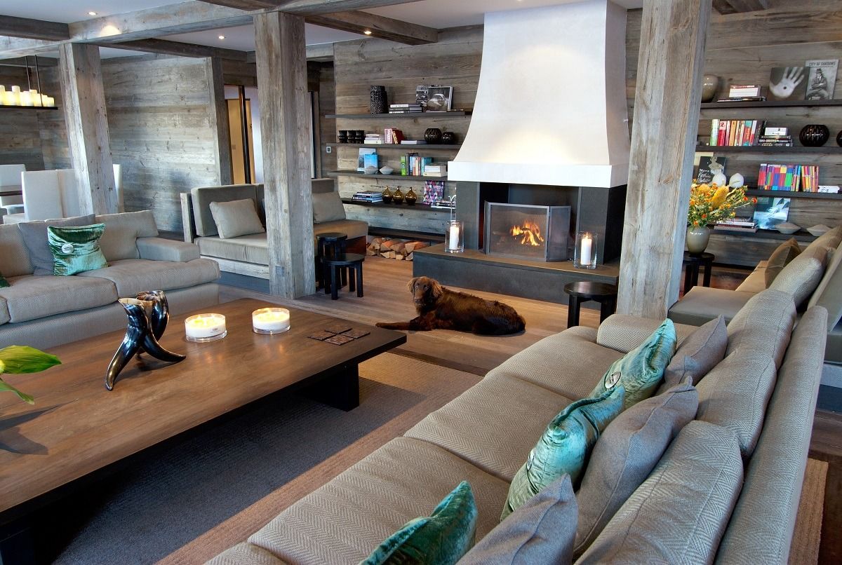 The Lodge - Verbier, Switzerland Fireplace