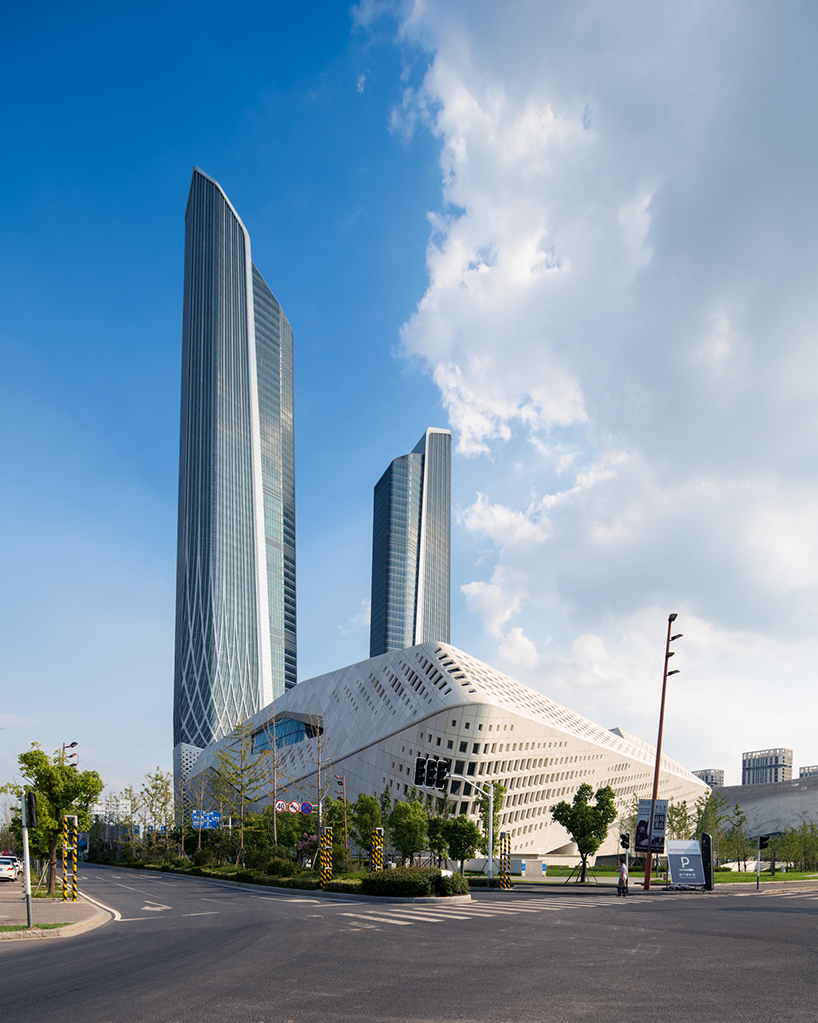 The Nanjing International Youth Culture Centre Project from Zaha Hadid