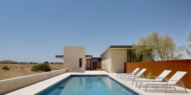 The Paso Robles Residence pool