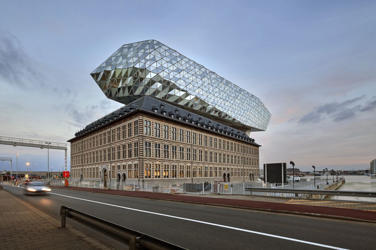 The Port House in Antwerp by Zaha Hadid