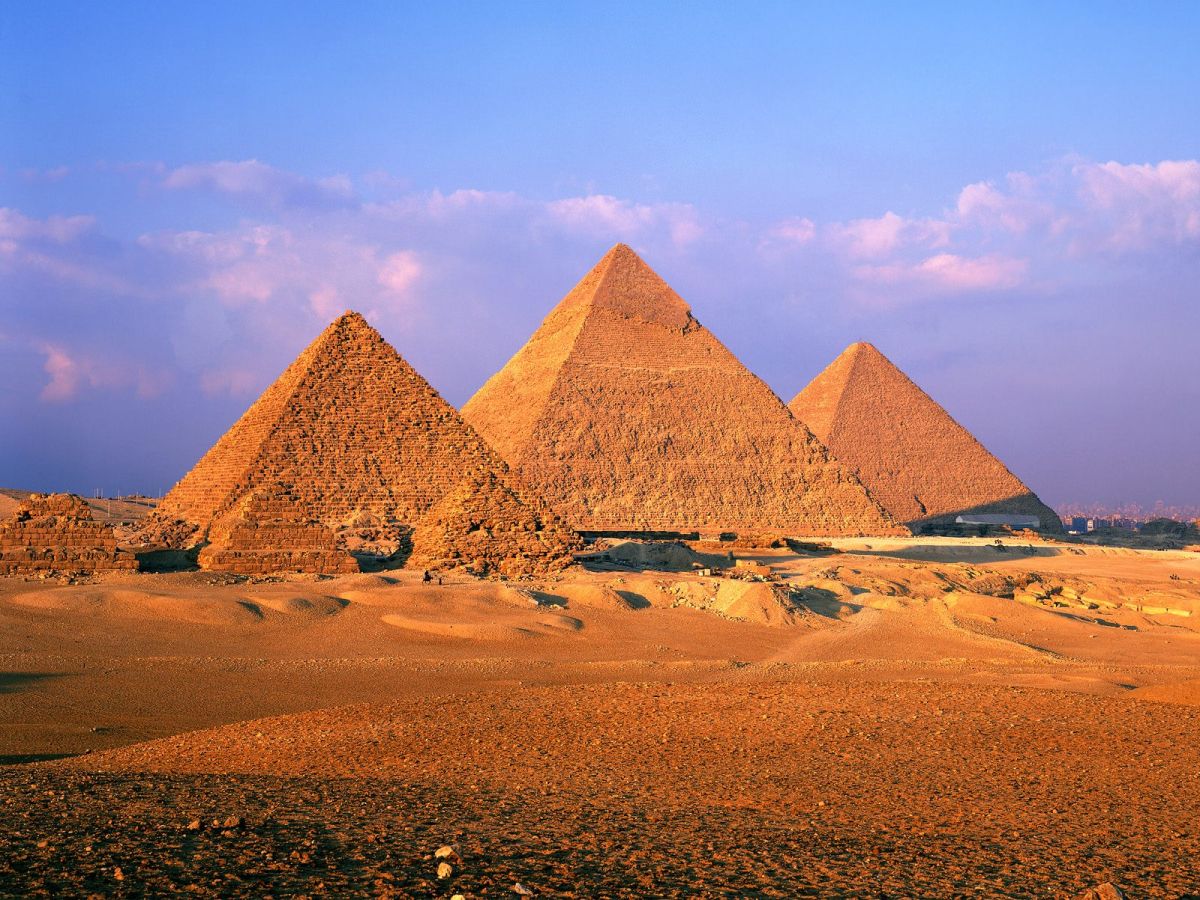 The Pyramids of Giza — Giza, Egypt