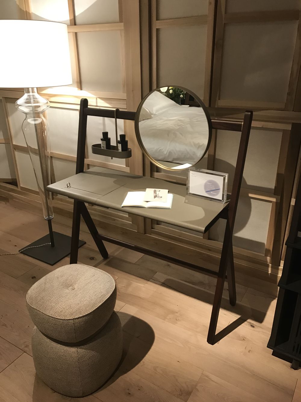 The Ren furnishing accessory collection from Poltrona Frau