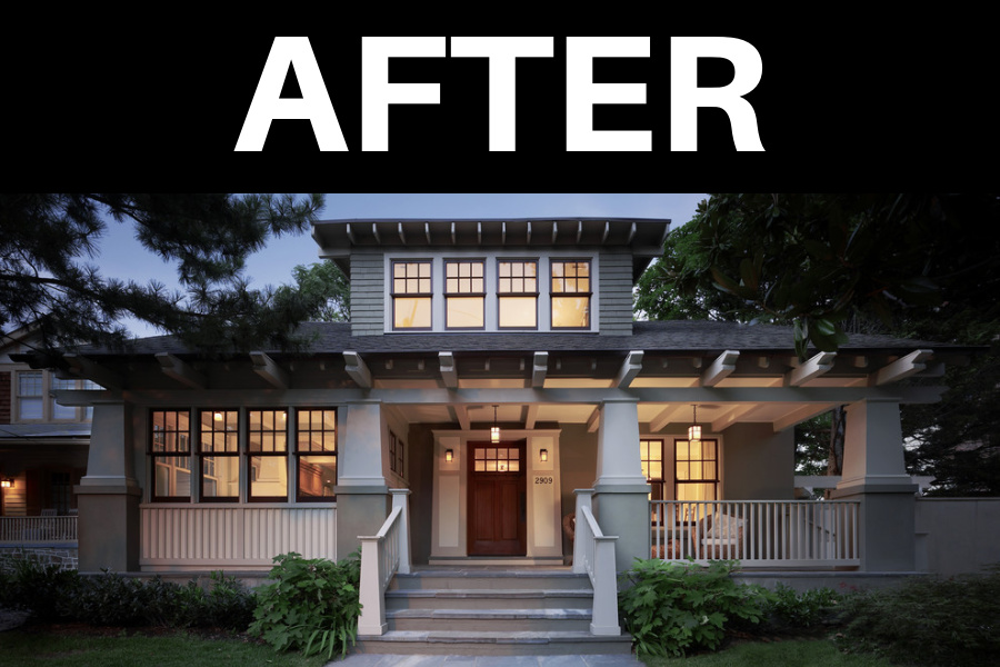 The Restoration of a Craftsman Bungalow- after