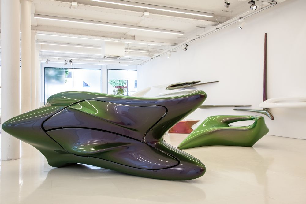 The Swash cabinet - Zaha Hadid Colection