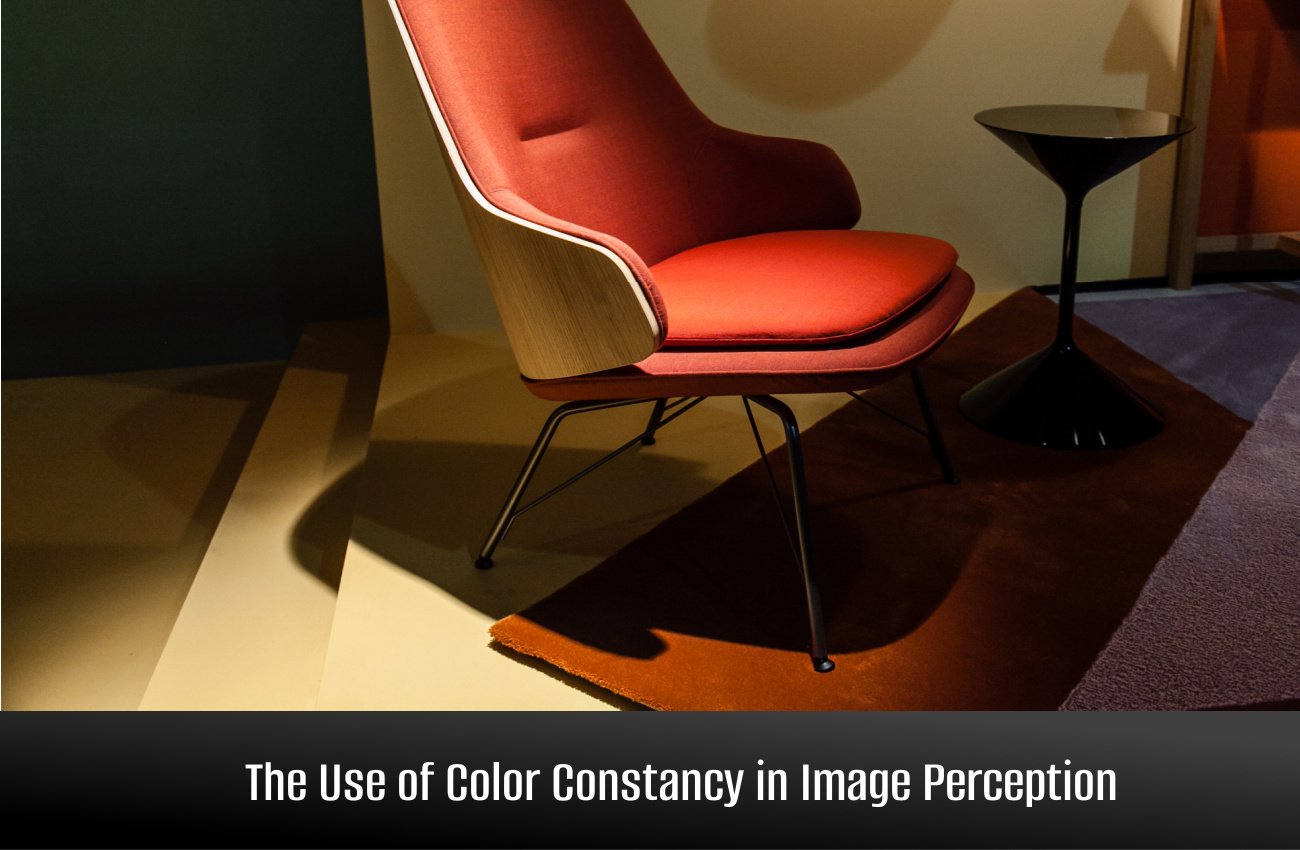 The Use of Color Constancy in Image Perception