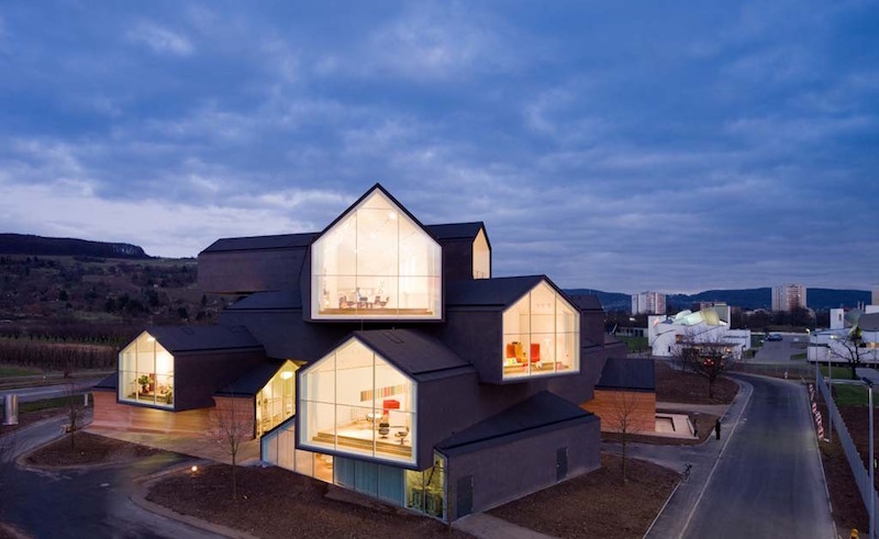 The original VitraHaus building in Germany 