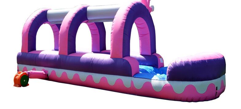 Tiara Inflatable Slip N Slide Bounce House