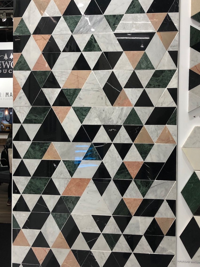 Tile geometric patterns