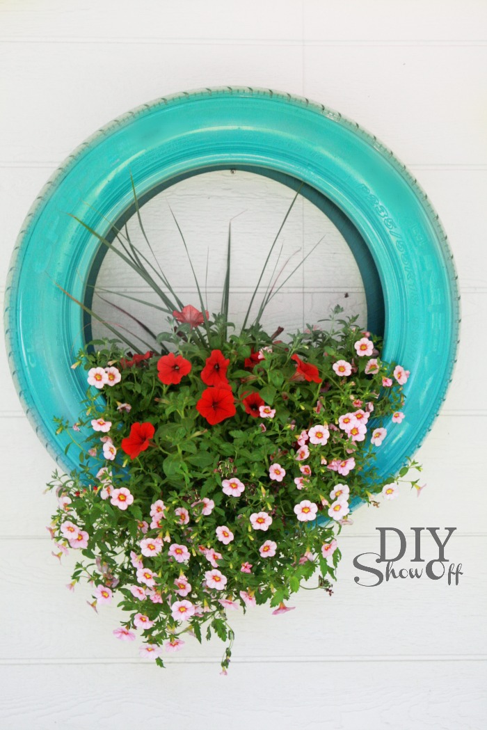 Tire Flower Planter Projects