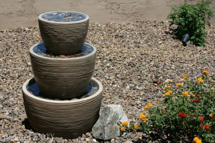 Tired Water Fountain DIY