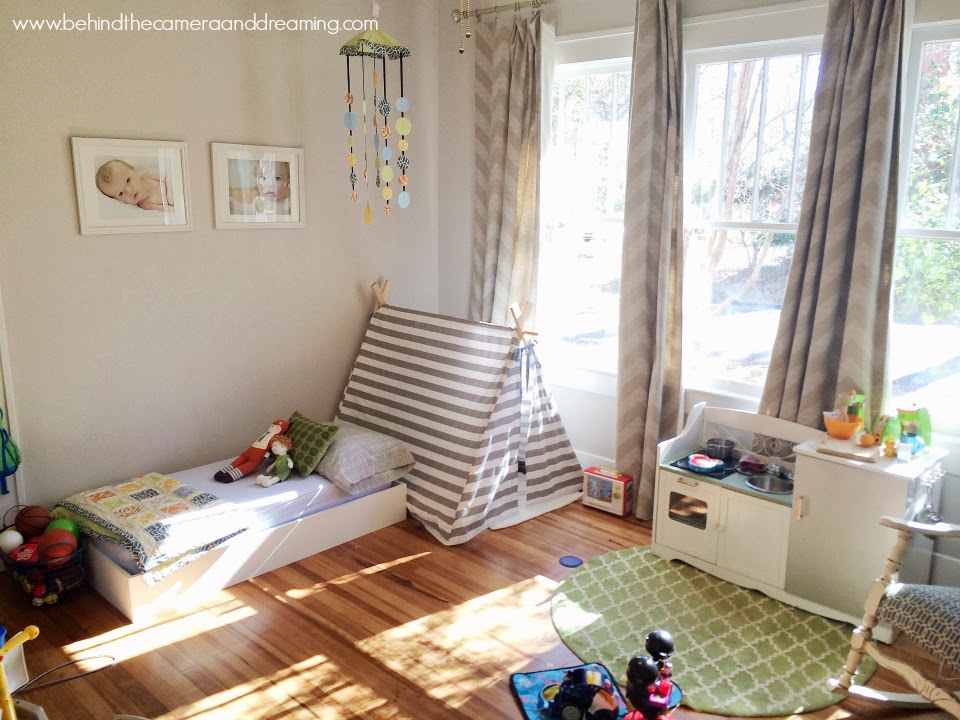 Toddler platform bed diy