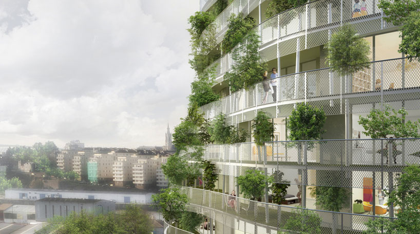 Tour Végétale de Nantes by Edouard François Design