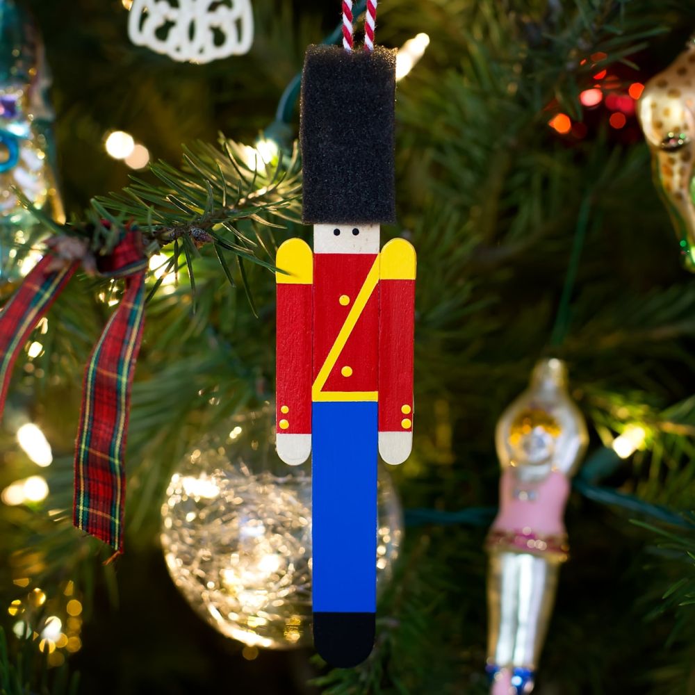 Toy soldier ornament 1
