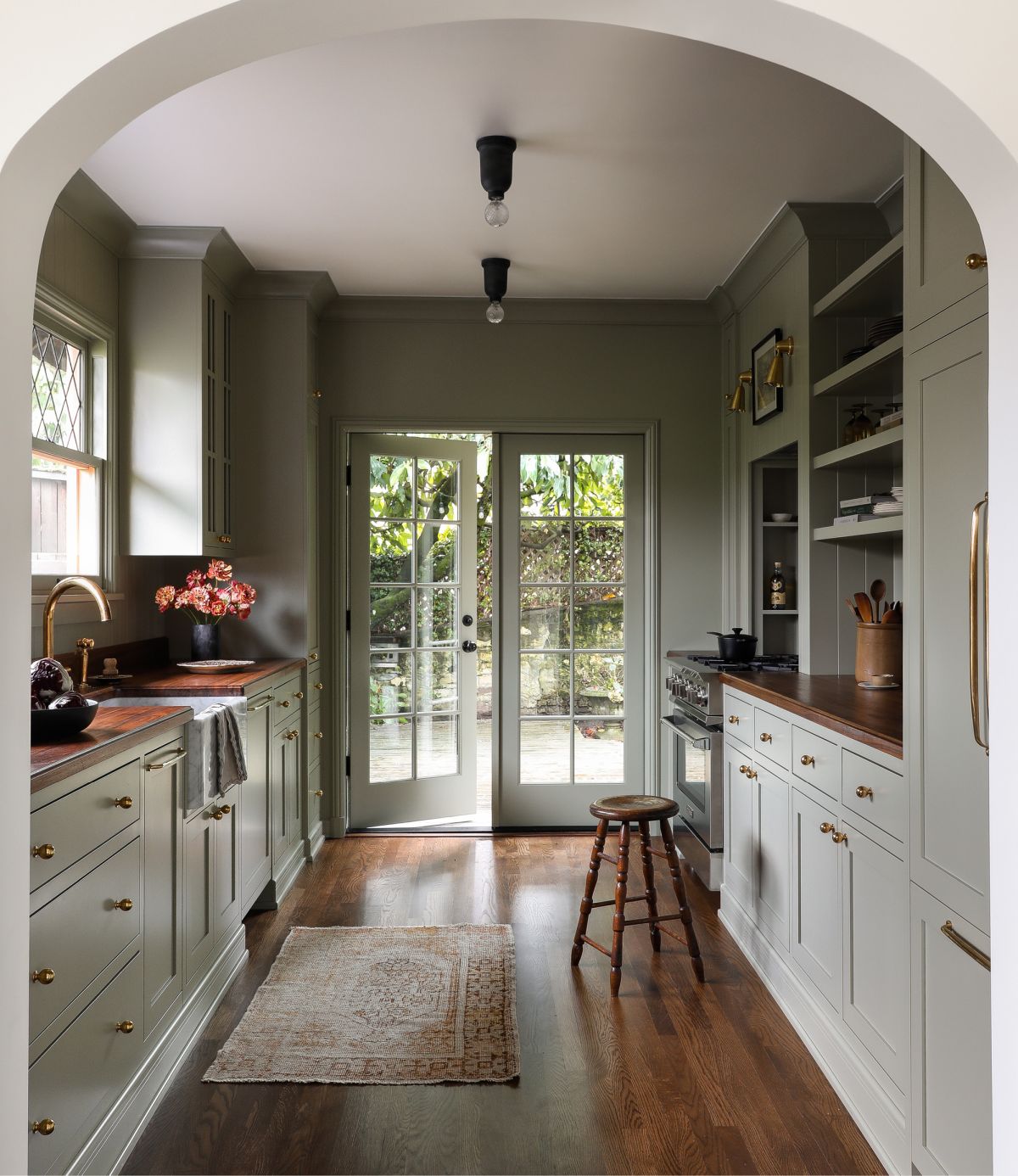 Traditional galley kitchens