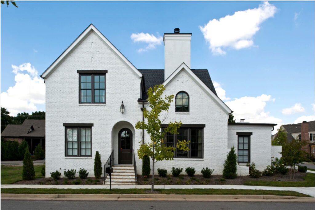 Traditional houe with black trim 1024x681