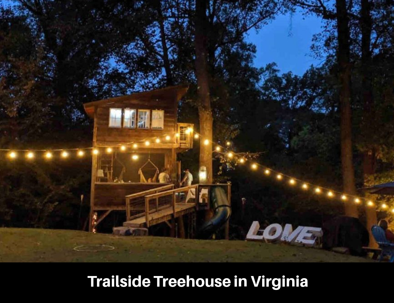 Trailside Treehouse in Virginia