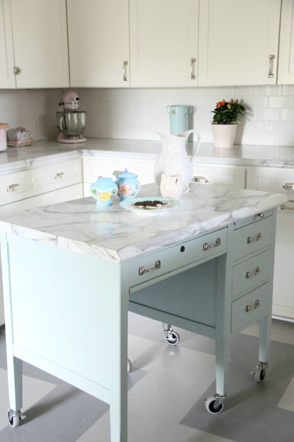 Transforming An Old School Desk