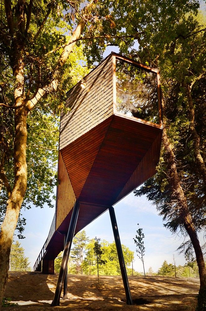 Tree Snake Houses by Luís Rebelo de Andrade + Tiago Rebelo de Andrade