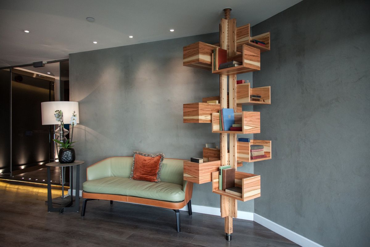 Tree like home library bookshelf