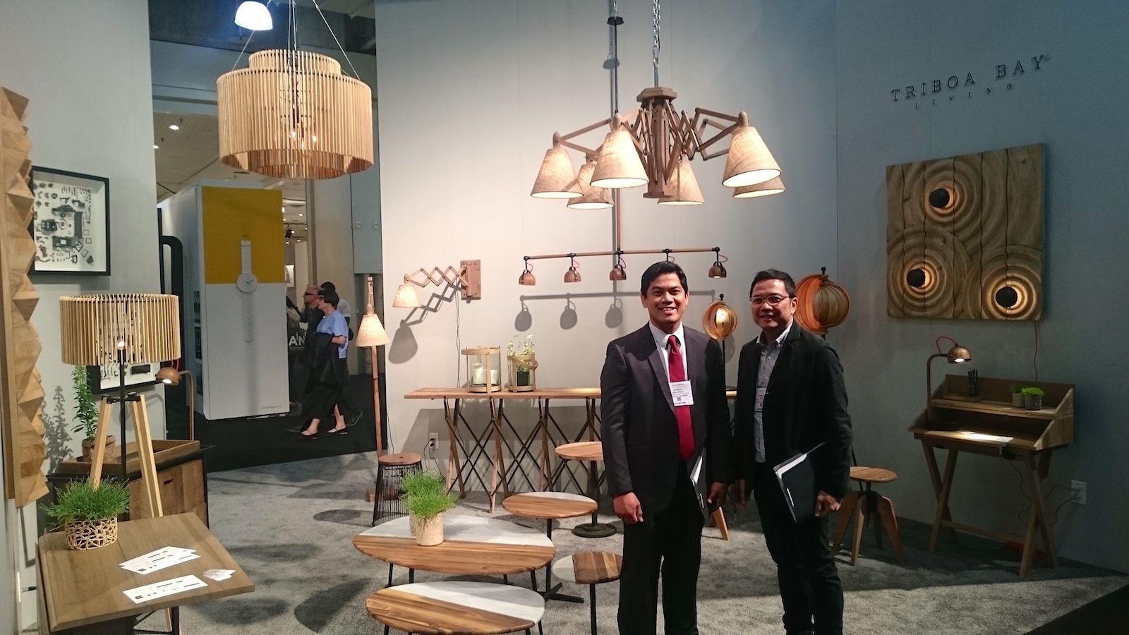 Triboa Bay exhibit at ICFF 2015