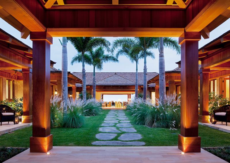 Tropical Landscape in Hawaii