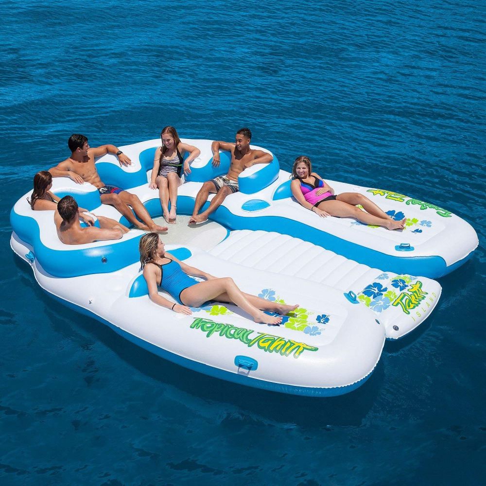 Tropical Tahiti Inflatable Floating Island