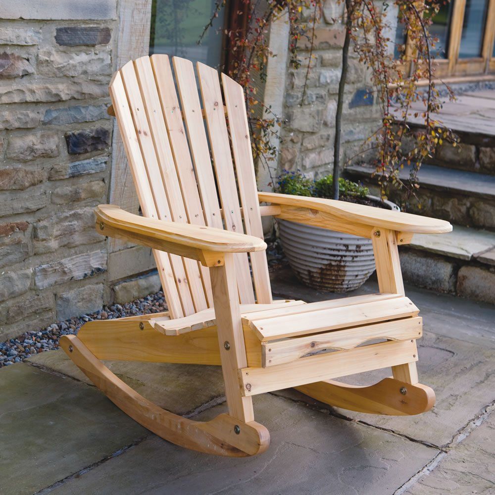 Trueshopping Adirondack Bowland Rocking Chair Armchair