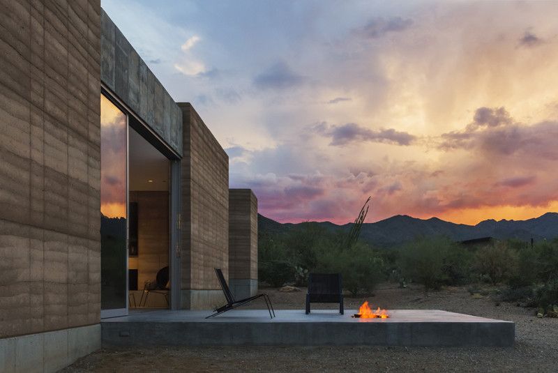 Tucson Mountain Retreat Porch