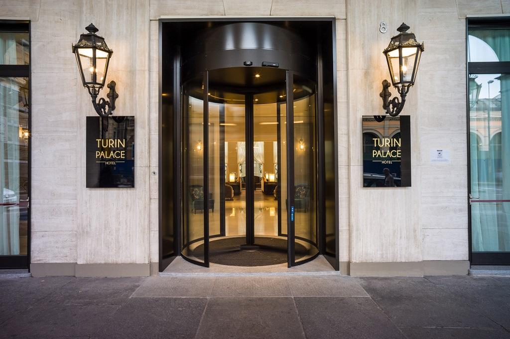 Turin Palace Hotel – Turin Italy Entrance