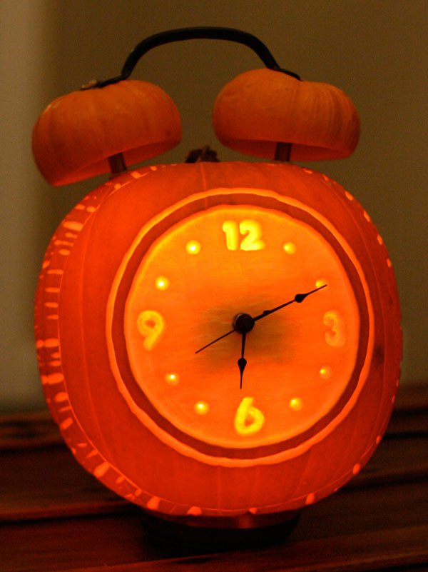 Make a Pumpkin Alarm Clock