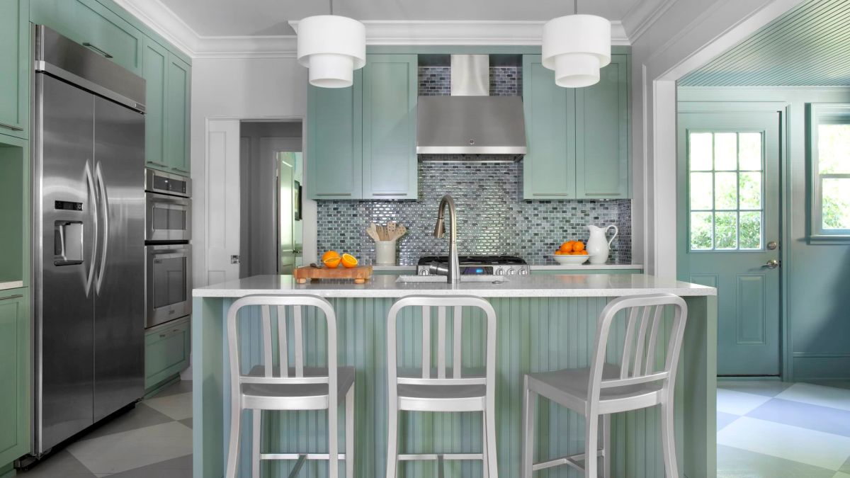 Turquoise kitchen decor