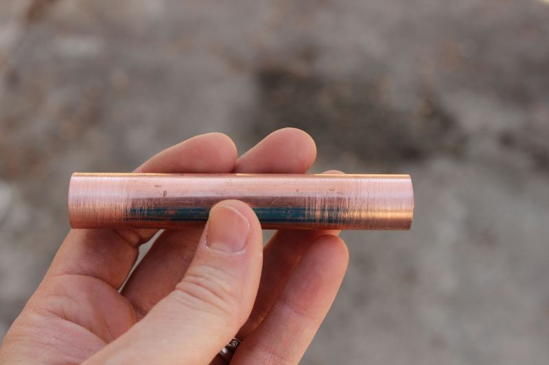 Twist Copper Pipe