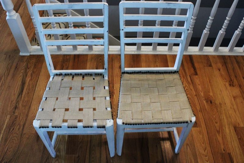 Two chairs makeover project