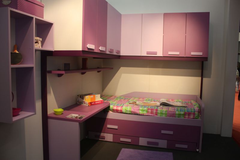 Two toned kids room furniture