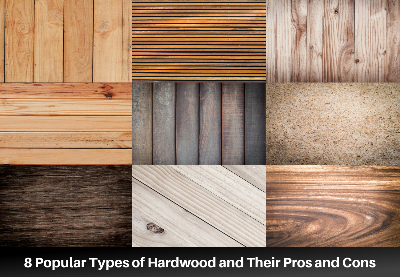 8 Popular Types of Hardwood and Their Pros and Cons