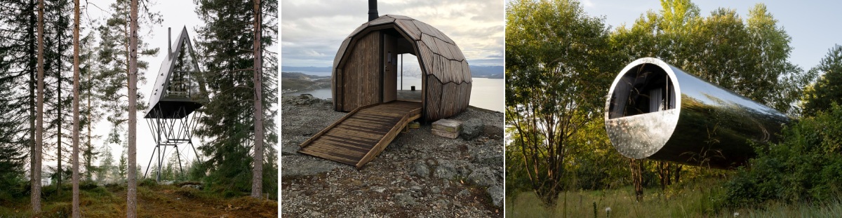 Unique Getaway Cabins With Architecture Styles Unlike Anything You’ve Seen Before