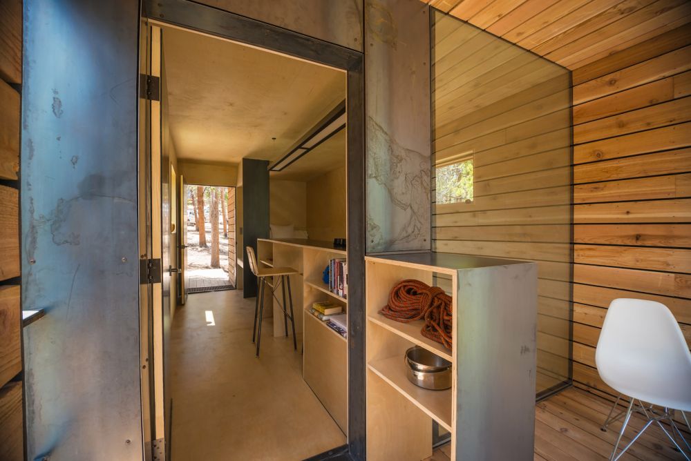University of Colorado Denver Micro Cabin -interior