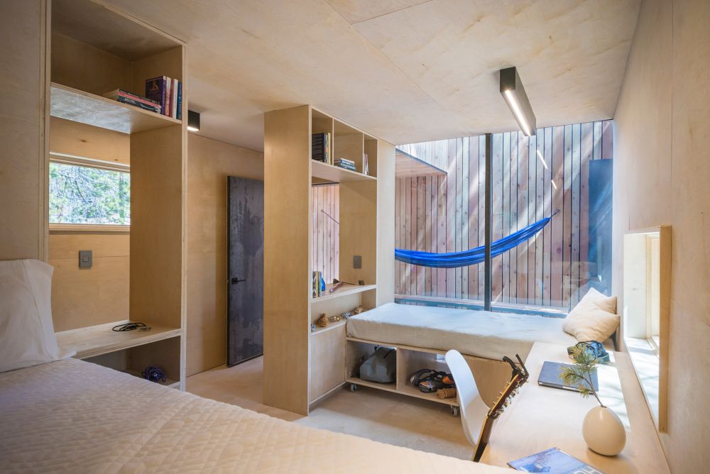 University of Colorado Denver Micro Cabin - movable furniture