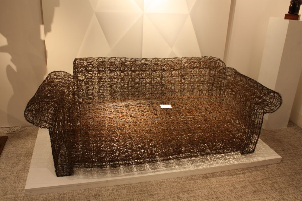 Untitled Wire Couch