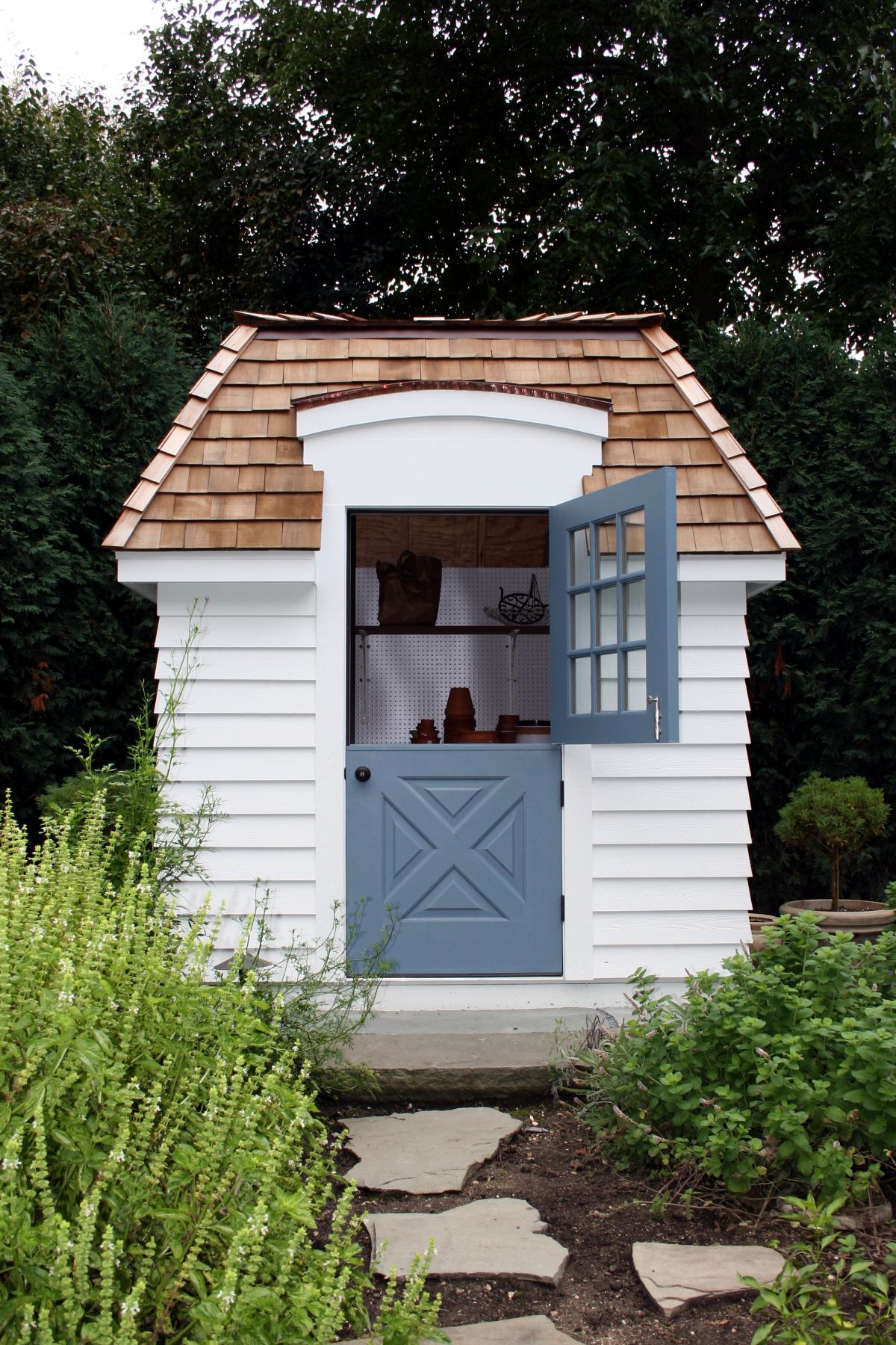 Updating a backyard shed