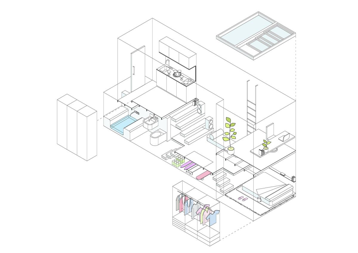 Urban Shelter small plan MYCC detalied plan