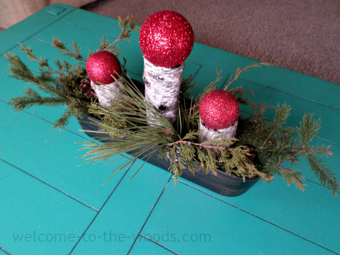 Use Birch To Create a Centerpiece