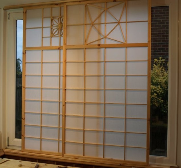 Use Folding Screens for More Privacy in a japanese bedroom